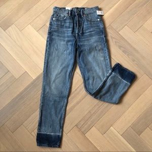 NWT Gap High Waist Straight Jean
